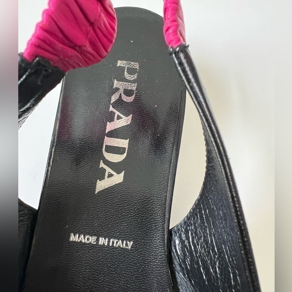 - Prada Sling-backs. Excellent condition. Size 7 - Picture 3 of 5